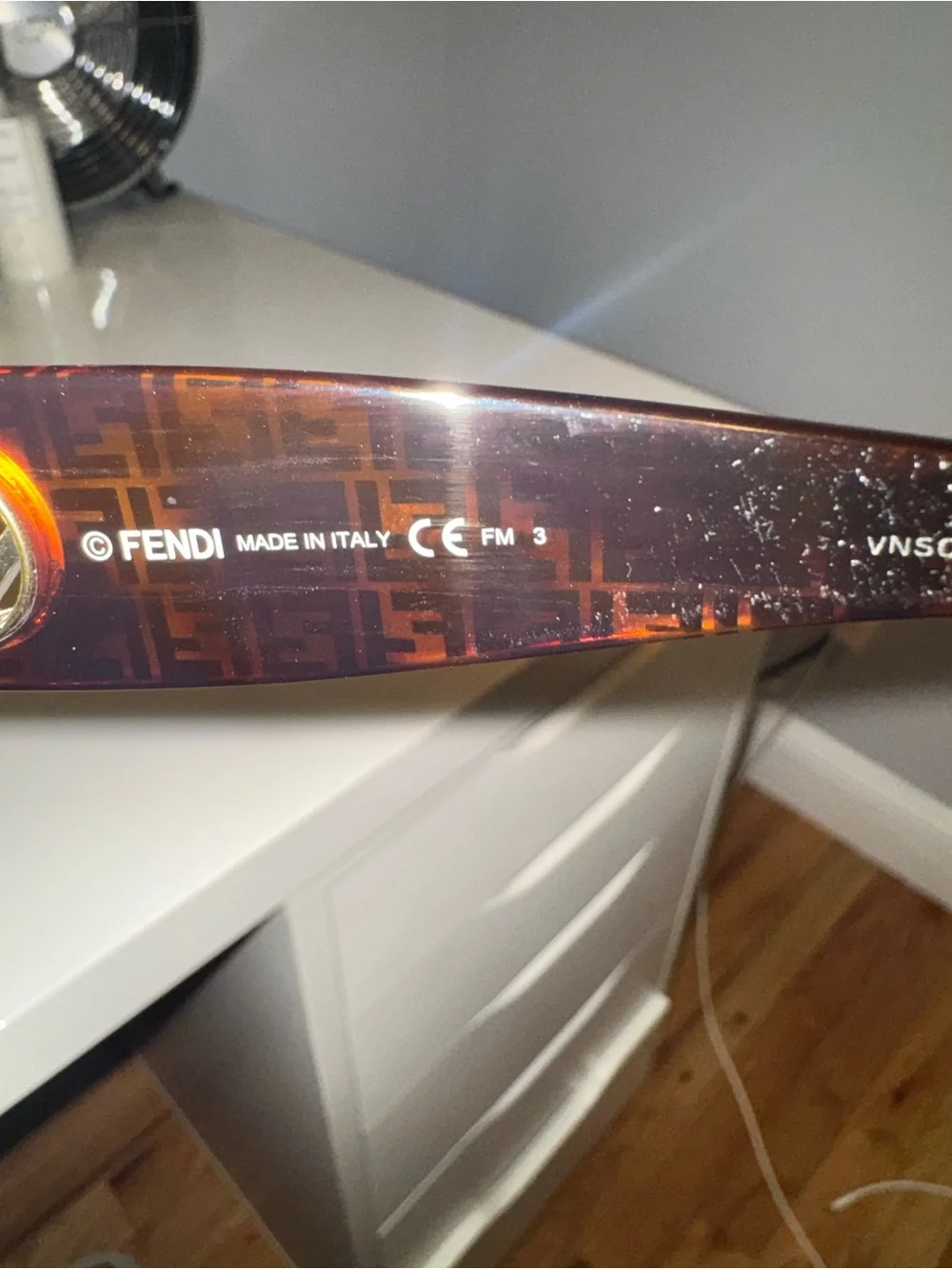 Fendi Tortoiseshell FF-Pattern Cat Eye Sunglasses - Brown